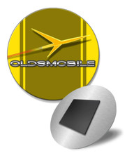 Oldsmobile Rocket Emblem 1957 - 1960 Aluminum Round Fridge Magnet - Made in USA