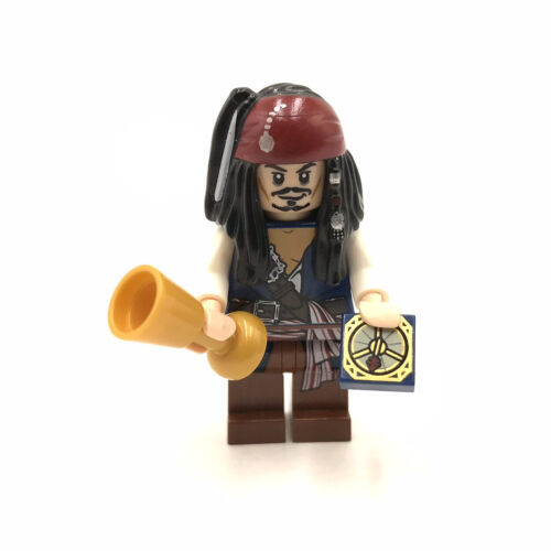 LEGO Captain Jack Sparrow minifigure 4192 4183 4191 Pirates of the Caribbean