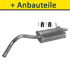 Endtopf Auspuff+ für RENAULT KANGOO 1.2 1.4 1.6 1.9 D 1997-2010