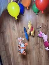 Vtg Winnie the Pooh Musical Spinning Crib Mobile 70s Disney