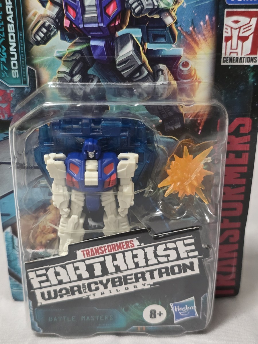 Transformers Generazioni WFC Battle Master – Barriera Del Suono – Action Figure Convertibile Con Arma – Giocattolo Per Bambini E Collezionisti