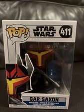 Figura Vinilo Funko Pop Gar Saxon #411 Star Wars Clone Wars - Nuevo en Caja (F33) y