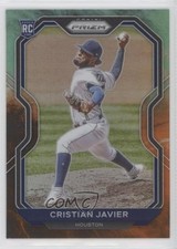 2021 Panini Prizm Tier III Cosmic Haze Prizm Cristian Javier #249 04mc