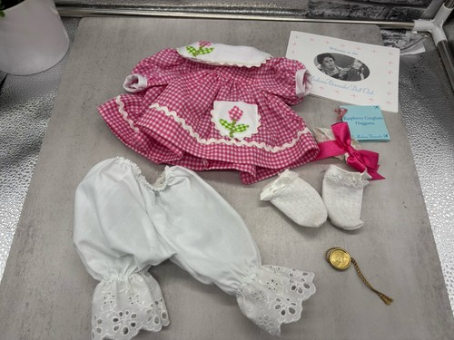 Madame Alexander Raspberry Gingham Huggums Outfit Only 