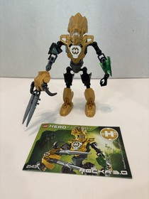 LEGO HERO Factory Lot: Rocka 3.0 (2143) Stormer 3.0 (2145) and VOLTIX (6283)