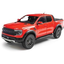 2024 Ford Ranger Raptor - Orange 1:18 Scale Diecast Model Truck by Solido