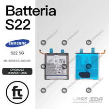 SAMSUNG BATTERIA S22 5G SM-S901B EB-S901ABY ORIGINALE SERVICE PACK