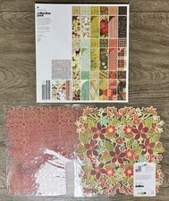 Basic Grey *JOVIAL* 12x12 Paper Collection Pack *22 Sheets* 2 Doilies READ