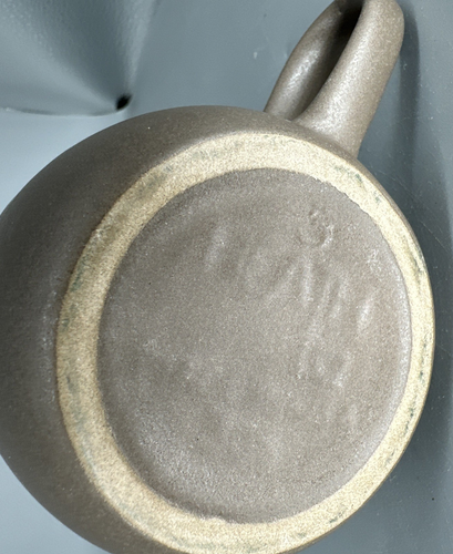 Heath sage & green stoneware 8 oz mug with design & handle - Picture 6 of 6