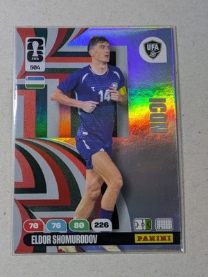 2022 FIFWorld Usbekistanational Eldor Shomurodov FootbWorld CPANINI G3