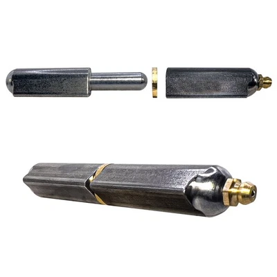 SIDCO SUPPLY 4” Weldable Bullet Hinges – Weld On Barrel Hinges – 4.25 Inch x .775 Inch