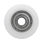 10pcs Nylon Plastic Pulley Roller Embedded Deep Groove Ball Bearings 5*23*7mm❀