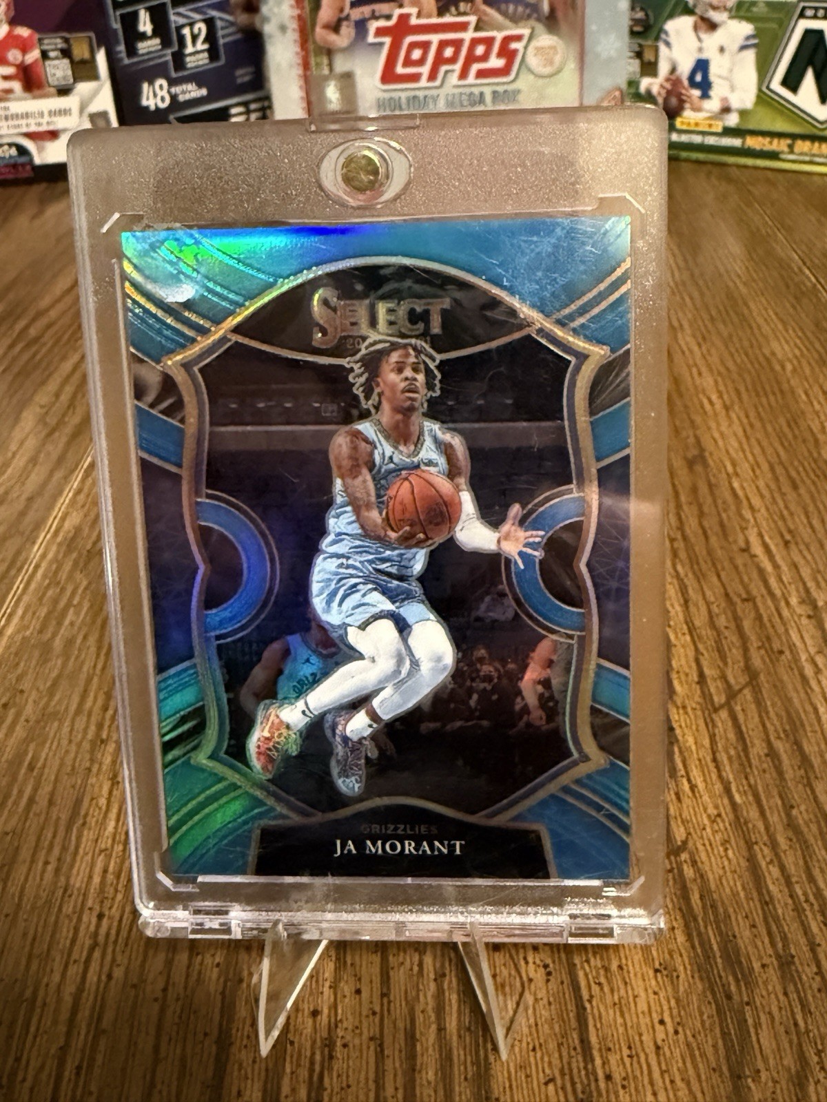 2020-21 Panini Select - Concourse Ja Morant #60 Light Blue Prizm 299/299