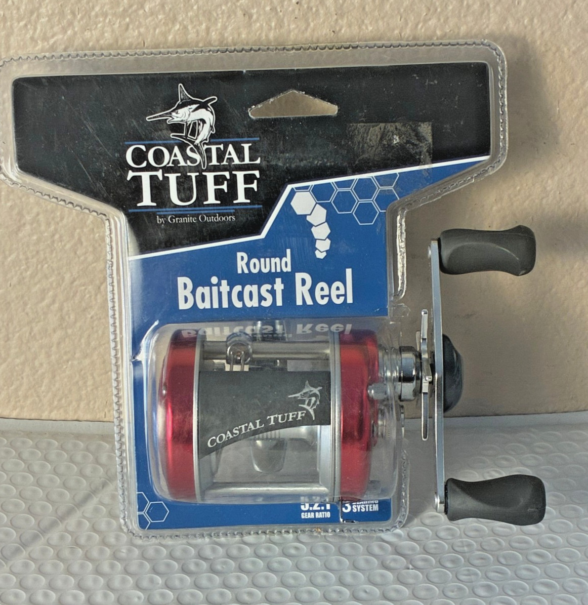 Coastal Tuff by Granite Outdoors - Baitcast Reel - 5.2:1 Gea