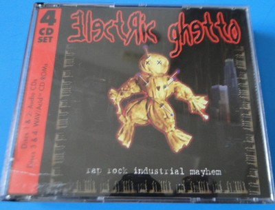 Big Fish Audio Electric Ghetto Rap Rock Industrial Sound Library/Sampling 4x CD
