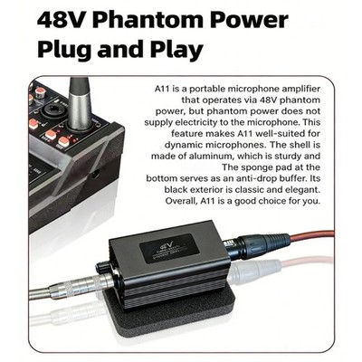 Dynamic Microphones Boosters Provides Clear Auditory For Singing & Broadcasting