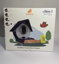 Birdkiss Smart Bird Feeder with Camera, Outdoor Bird Camera Solar Powered