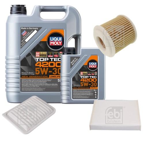 FEBI BILSTEIN Controllo set 5L Liqui Moly Top Tec 4200 5W-30 per