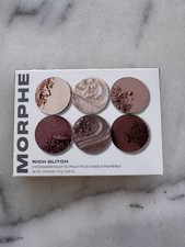 Morphe Rich Glitch Eyeshadow Palette 6 Shimme...