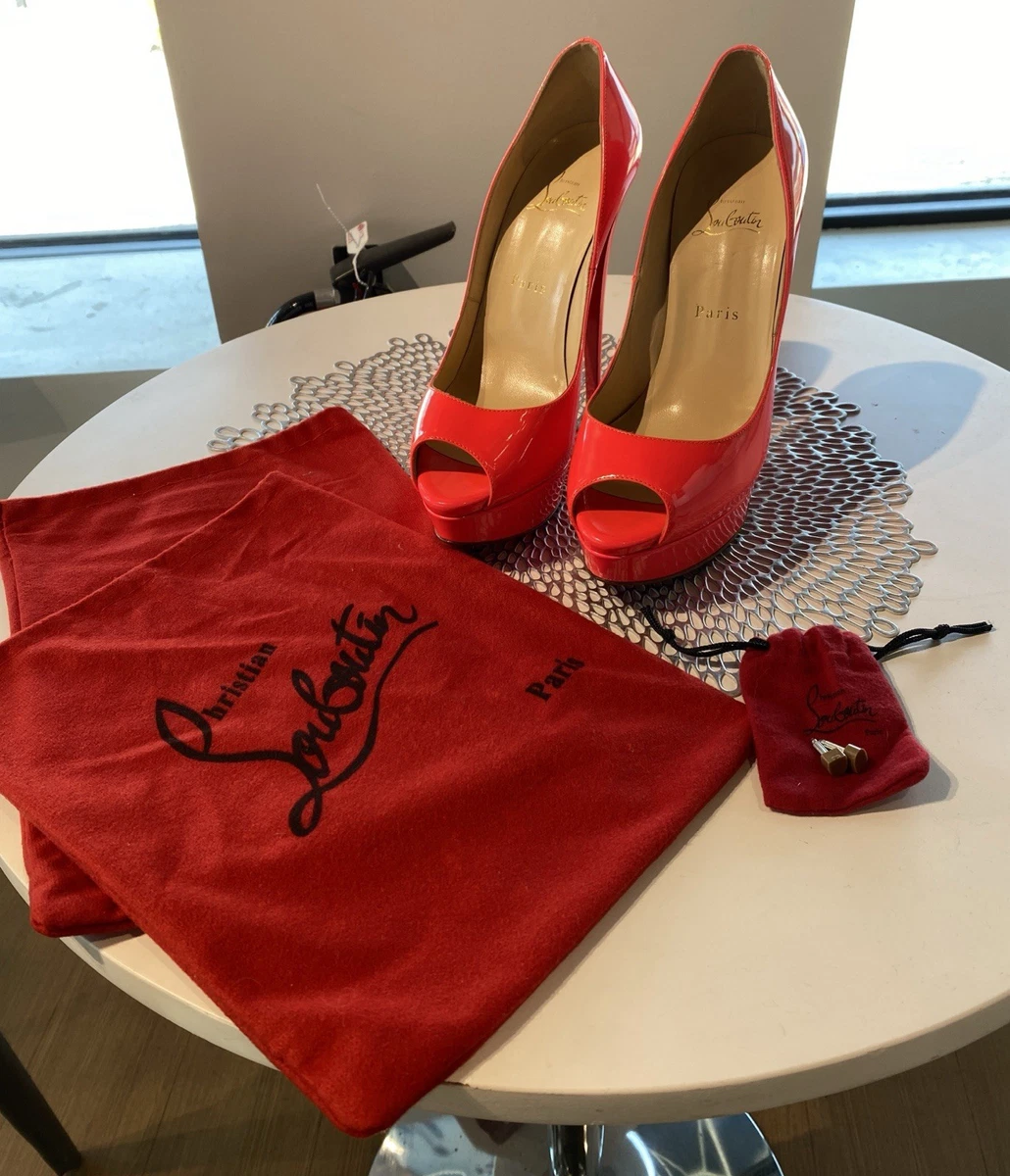 Women's Christian Louboutin Lady Peep for sale | eBay