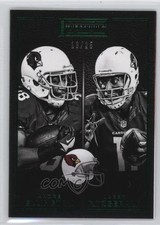 2015 Panini Playbook Green 13/25 Andre Ellington Larry Fitzgerald #15 2r5