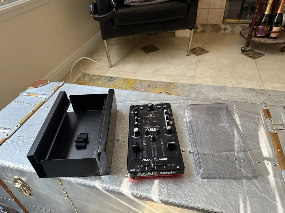 Akai Professional AMX DJ Mixer For Serato DJ Innofader W/ Stand And DeckSaver - Image 3 of 4