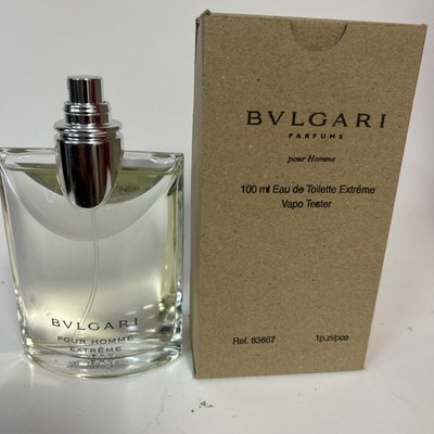 BVLGARI POUR HOMME EXTREME EDT 100 ML / 3.4 OZ SPRAY VINTAGE RARE Date 2011