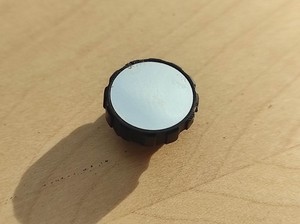 Thorens TD135 MK II Speed knob button upper part Geschwindigkeit Knopf