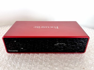 Focusrite Scarlett 2i2 3rd Gen. 2-Channel USB Audio Interface (Red)
