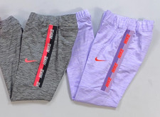 Little Girl's Youth Nike Dry Dri-Fit Athletic Jogger Polyester Leggings NEW 6X