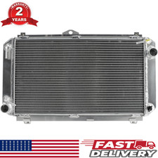 Aluminum Radiator For 1986 Toyota Van 1987 1988 1989 Toyota Van Rwd 2.2l