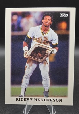 2023 Topps Series 1 - 1988 Topps League Leaders Boxtoppers Rickey Henderson...