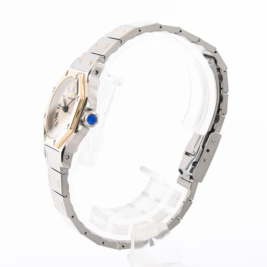 CARTIER Santos Octagon SM W2001683 Watches / white quartz Women image 2