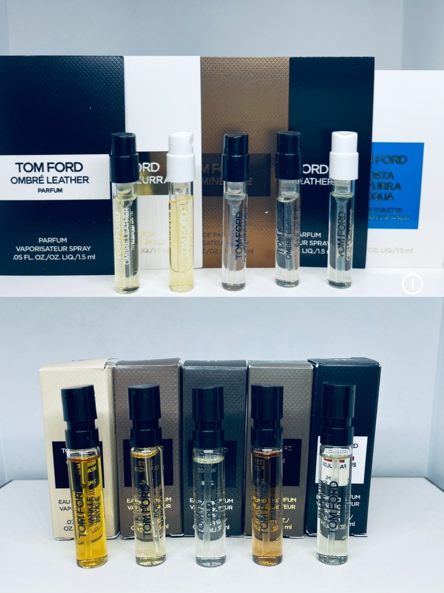 Tom Ford Men Perfume Collection Sample Spray Vials 10pc Set | eBay
