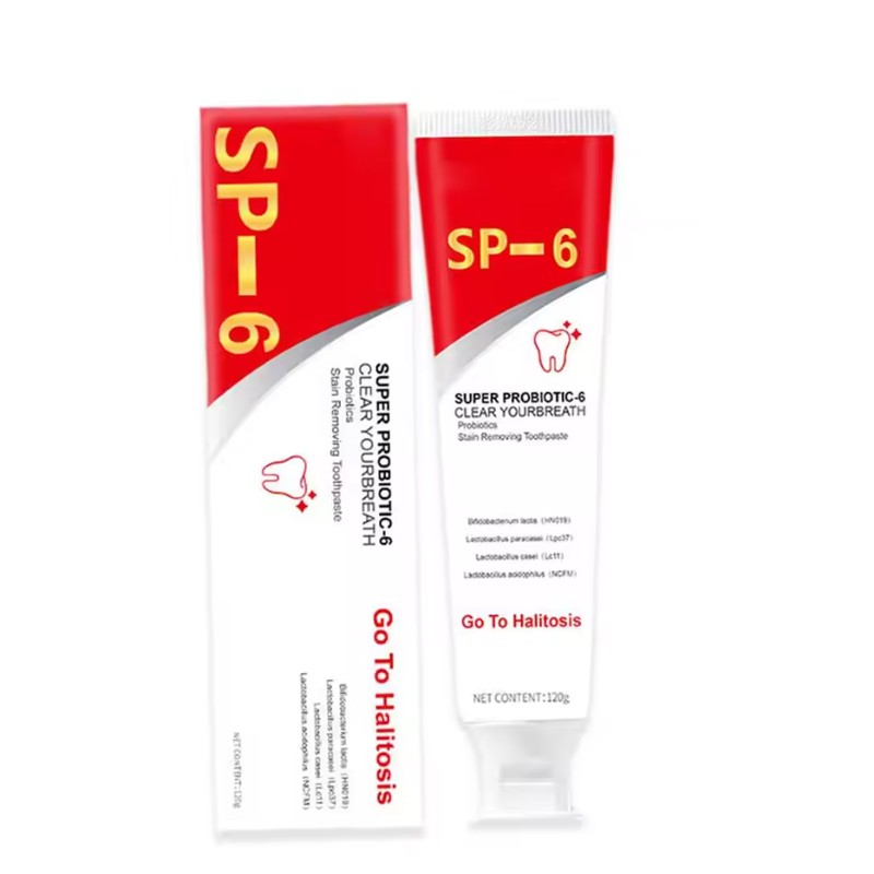 2Pcs Super Probiotic SP-6 Toothpaste, Probiotics Bright White Toothpaste, Sp 6