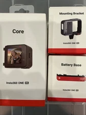 Insta360 ONE R Core Module with Battery Base & Mounting Bracket Bundle, No Lens