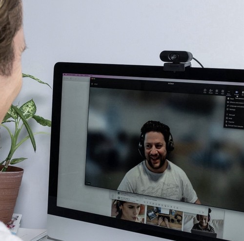 JLab Go Pop USB HD Webcam, schwarz, 1080p/30 FPS, 2,1 Megapixel - Privacy Shutter - Bild 11 von 16