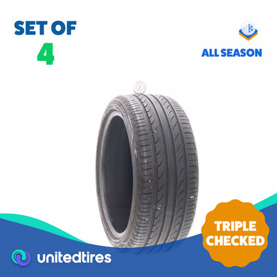 Set of (4) Used 225/40ZR18 Sentury UHP 92W - 7.5-8/32