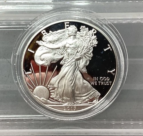 2017 S Proof American Silver Eagle - No Box & CoA