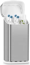 Toothbrush Holders with Cover - 5 Slots Electric Tooth Brush Holder for Bathroom