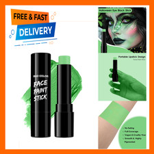 Face and Body Paint Light Green Eye Black Lime Green for Sports Halloween St