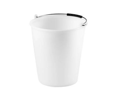 Eimer Politene Stef Ohne Rand 7 Liter Weiß Stefanplast