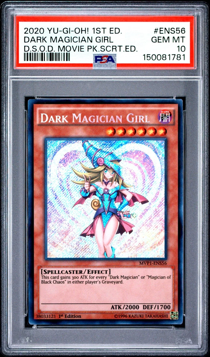 Dark Magician Girl Yu-Gi-Oh! TCG Professional Sports Authenticator