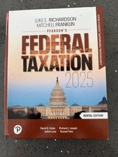 Pearson’s Federal Taxation 2025 Rental Edition Hard Cover