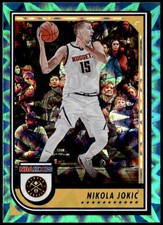 2022-23 Hoops #187 Nikola Jokic Teal Explosion E1