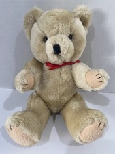Plush Teddy Bear Honey Color 11 Tall All Jointed Moveable