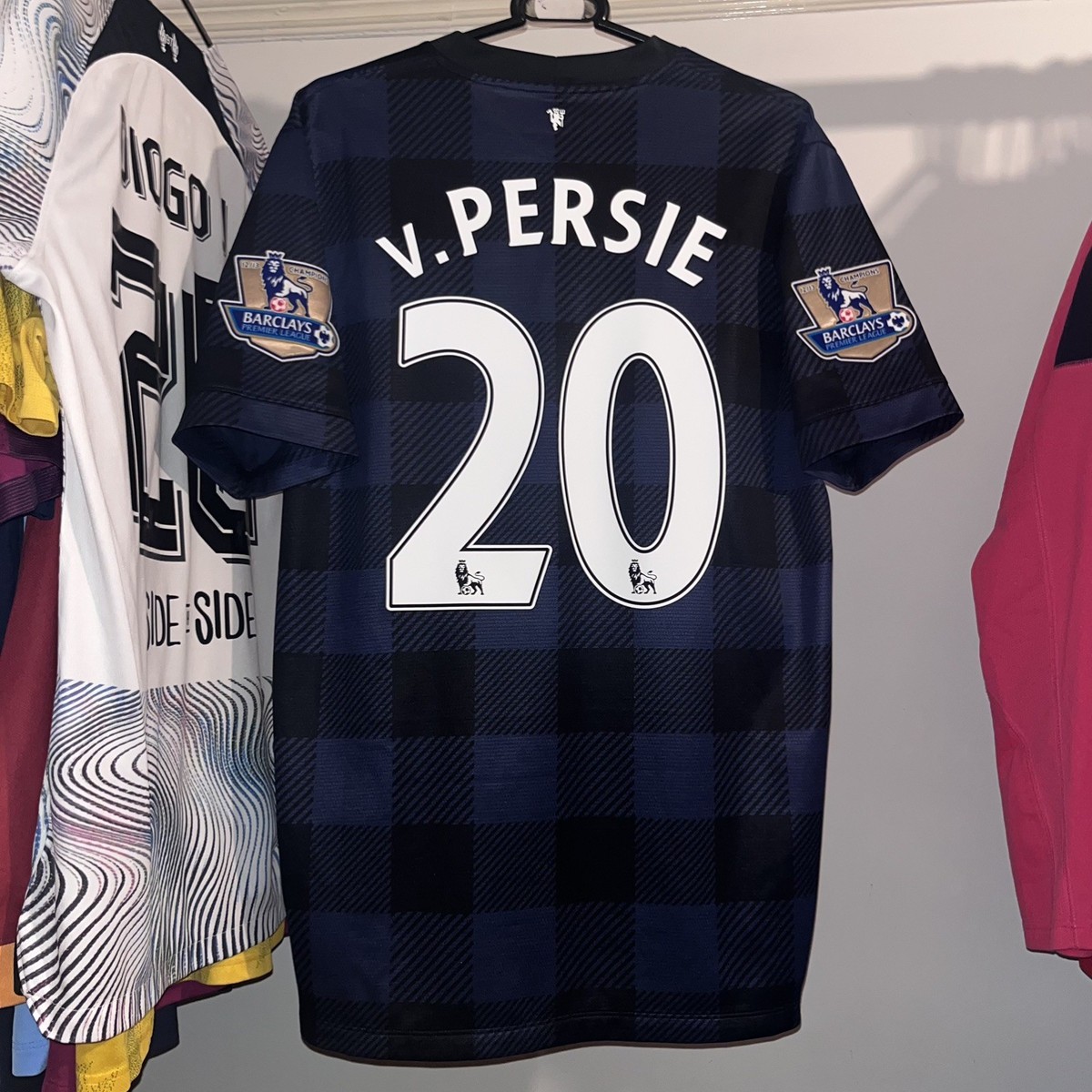Manchester United 2013/14 Nike Away Football Shirt Van Persie 20