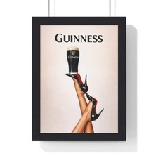 Guinness Beer Fashion Wall Art – Home Bar Decor Print