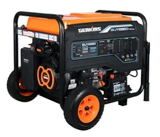 Genkins 11000 Watt Dual Fuel Portable Generator Home Back Up, Emergercy, RV
