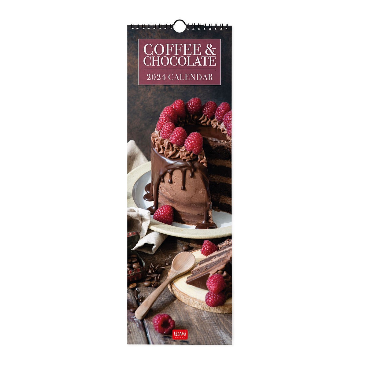 CALENDARIO 2024 COFFEE & CHOCOLATE Legami da parete verticale cm 16x49